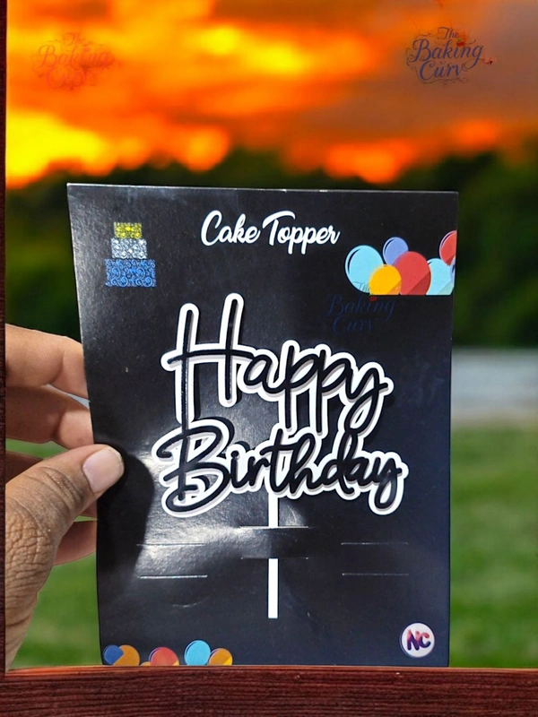 Happy Birthday Topper