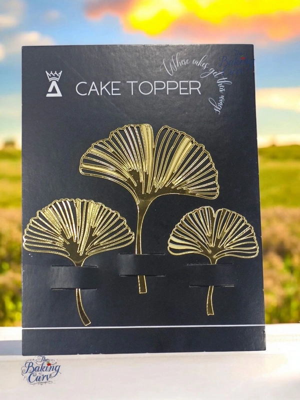 Acrylic Gencko Leaf - Golden