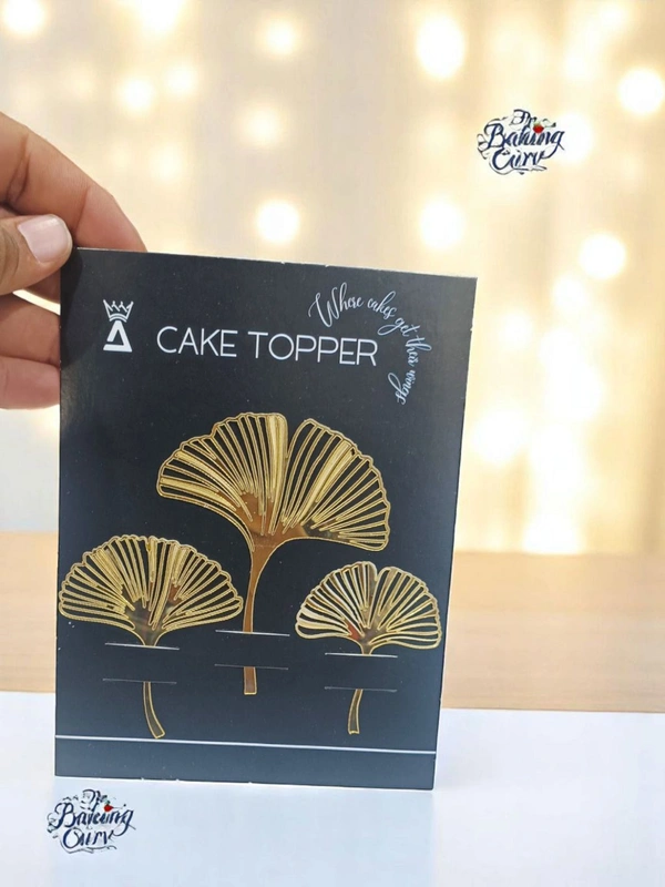 Acrylic Gencko Leaf - Golden