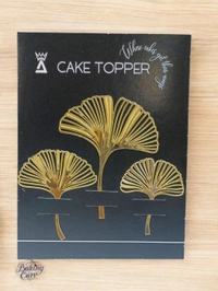 Acrylic Gencko Leaf - Golden