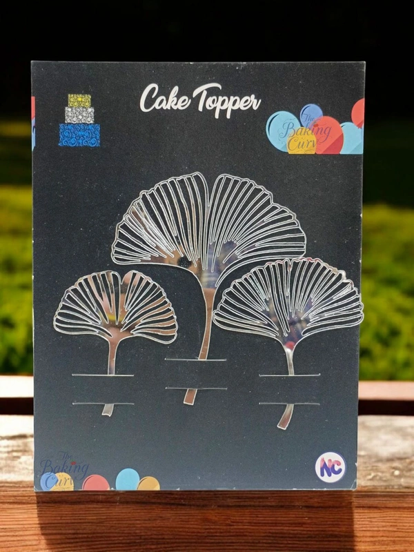 Acrylic Gencko Leaf  - Silver