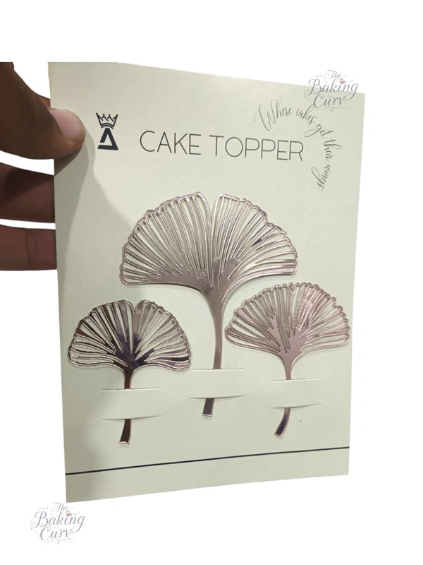 Acrylic Gencko Leaf  - Rose Gold