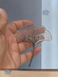 Acrylic Gencko Leaf  - Rose Gold