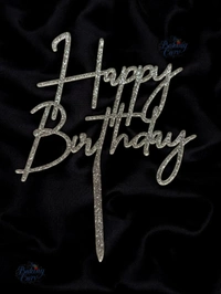Happy Birthday Cake Topper