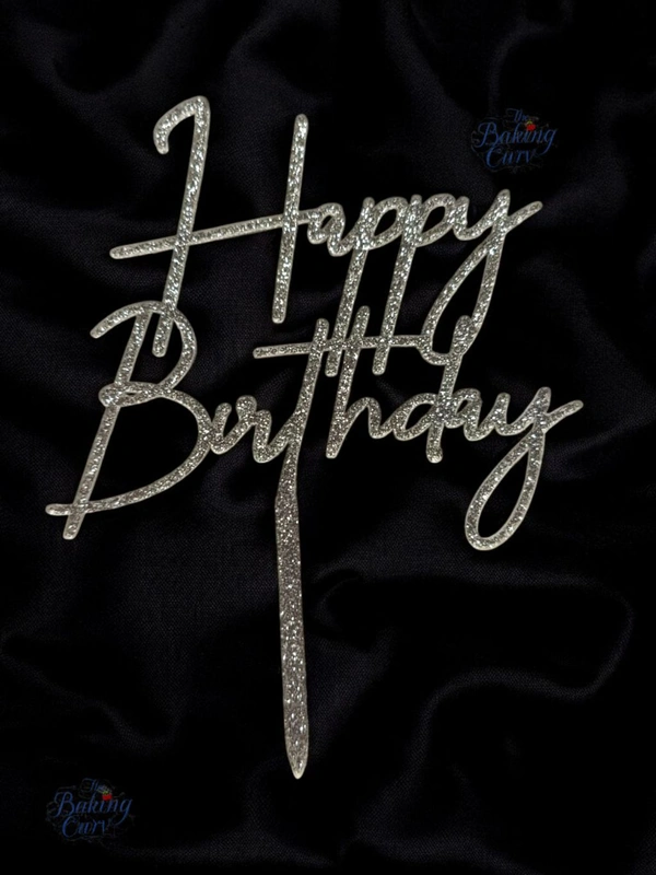 Happy Birthday Cake Topper