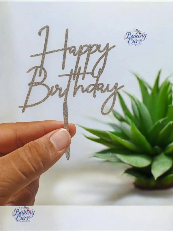 Happy Birthday Cake Topper