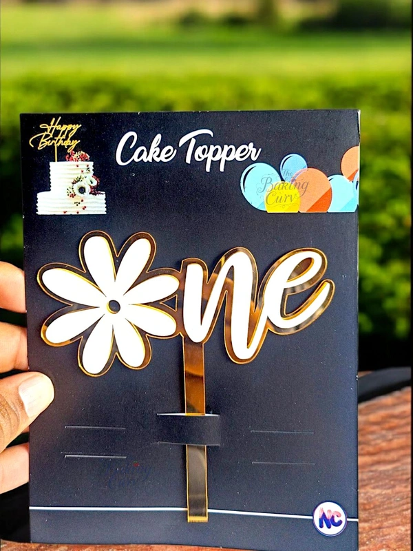 One Cake Topper First Birthday