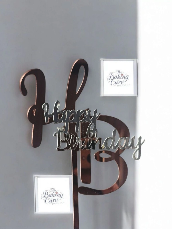 Happy Birthday Cake Topper