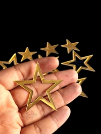 Star Shape Cutout Cake Topper