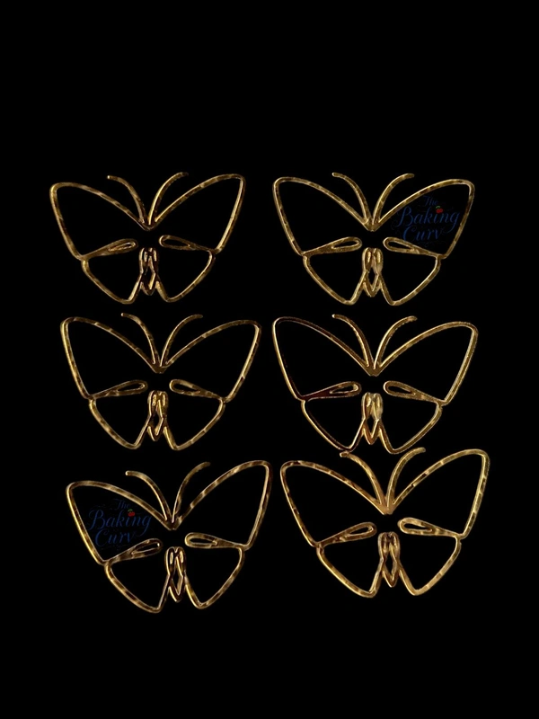 Acrylic Butterfly Cutout (Pack Of 6) 