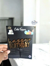 Happy Birthday Cake Topper