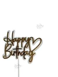 Happy Birthday Cake Topper