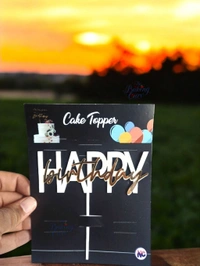 Happy Birthday Cake Topper