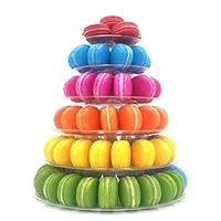 The Baking Curv Macroon Cake Holder For Event , Party 