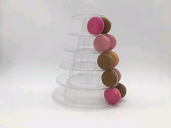 The Baking Curv Macroon Cake Holder For Event , Party 