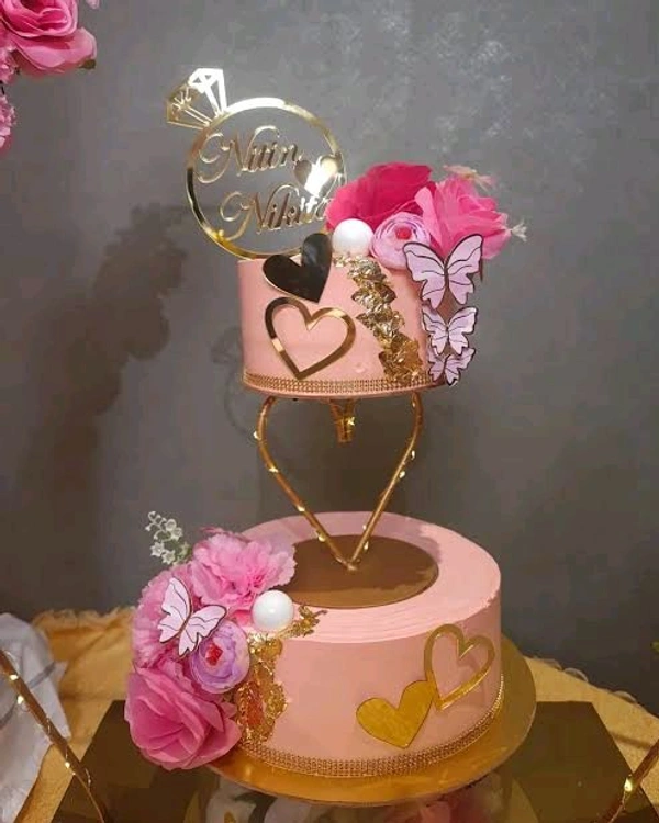 The Baking Curv Heart Shape Metal Spacer