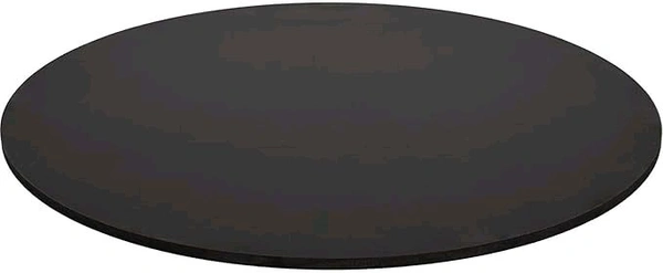 The Baking Curv Reusable Round MDF Cake Base 8x8 – Ideal for Professional Cake Presentation (Pack Of 10)  - Black, 8 Inch