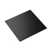 The Baking Curv Reusable Square MDF Cake Base 8x8 – Ideal for Professional Cake Presentation (Pack Of 10)  - 8 Inch, Black