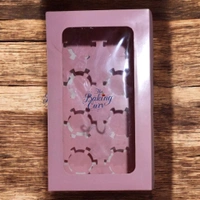 The Baking Curv 8 Cavity Cup Cake Box - Pink, Pack Of 25