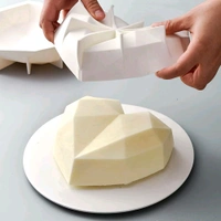 THE BAKING CURV SILICON PINATA HEART CAKE MOULD