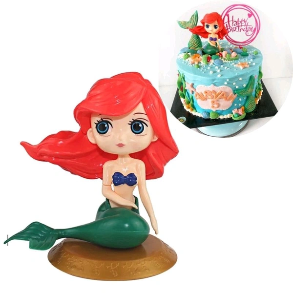 THE BAKING CURV ARIEL MERMAID CAKE TOPPER