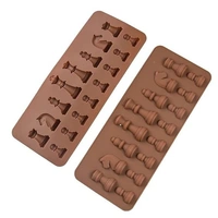 The Baking Curv Silicone Chess Mould – Flexible Mould for DIY Chocolates, Cakes & Fondant Decoration