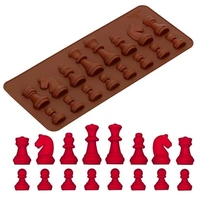The Baking Curv Silicone Chess Mould – Flexible Mould for DIY Chocolates, Cakes & Fondant Decoration