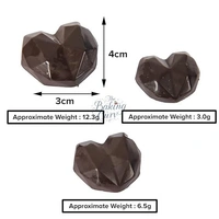The Baking Curv Small Pinata Diamond Heart Shaped Silicone Chocolate Mould – Non-Stick, Flexible & Reusable Silicone Tray for Chocolate, Candy, Jelly & More