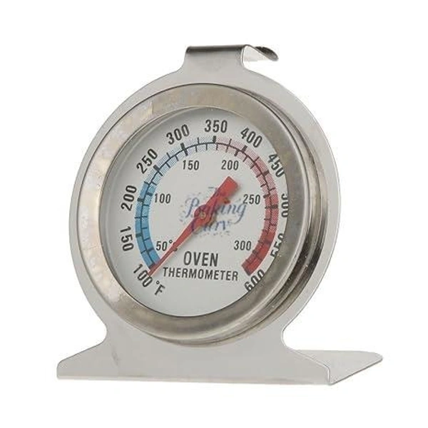 The Baking Curv "Stainless Steel Oven Thermometer – Accurate Temperature Gauge for Baking & Cooking"