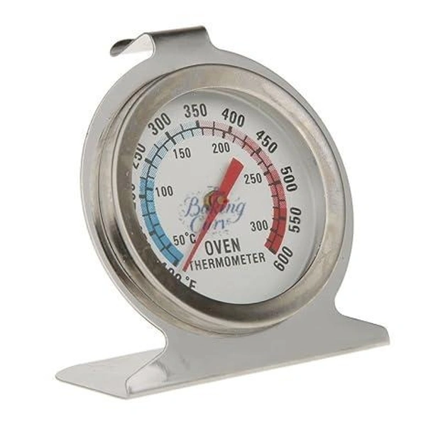 The Baking Curv "Stainless Steel Oven Thermometer – Accurate Temperature Gauge for Baking & Cooking"