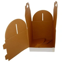 The Baking Curv Tall Tier Cake Box 14x14x14 Inches – Sturdy Food-Grade Box for Tall & Tiered Cakes - 14x14x14