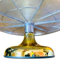 The Baking Curv Premium Aluminum & Steel Cake Turntable – Smooth Rotating Stand for Cake Decoration & Icing