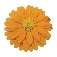 "Veined Sunflower & Daisy Cutter Set – Pack of 3 Plastic Flower Molds for Fondant, Cookies & Crafts"