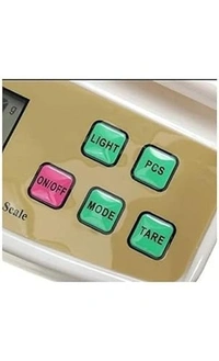 The Baking Curv Digital Kitchen Weighing Scale (SF 400-A) – Compact, High-Precision Weight Machine for Cooking, Baking & Dieting (Up to 10kg)