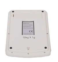 The Baking Curv Digital Kitchen Weighing Scale (SF 400-A) – Compact, High-Precision Weight Machine for Cooking, Baking & Dieting (Up to 10kg)