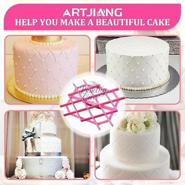 "Zig Zag Fondant Cutter – Plastic Edge Trimmer Tool for Cake Decorating & Pastry Design"