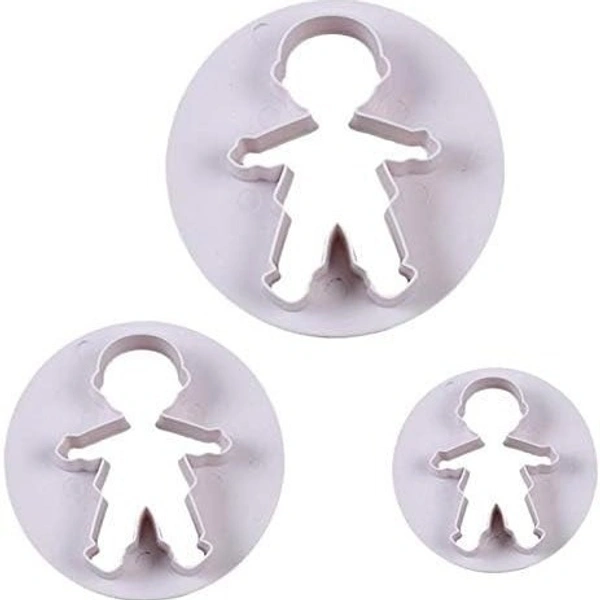 The Baking Curv Baby Boy Fondant Cutter – Cute Cake Decorating Tool for Baby Showers & Themed Cakes