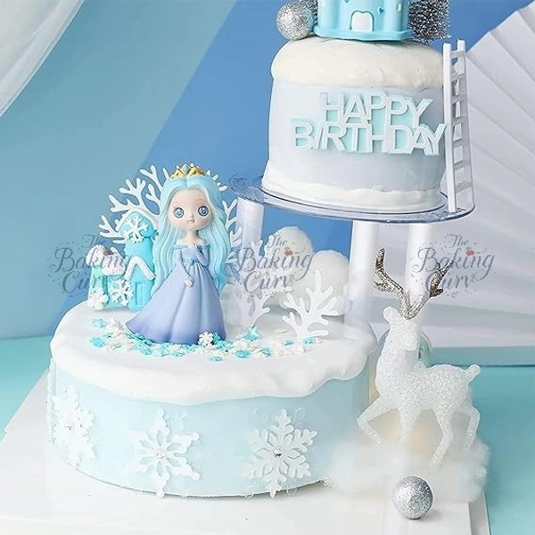 The Baking Curv 8Pcs Plastic Cake Dowels Rods for Tiered Cake Construction, 30CM*1CM