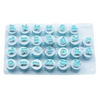 "Lowercase Alphabet Easy Push Cutter – A–Z Fondant & Cookie Letter Press Set"