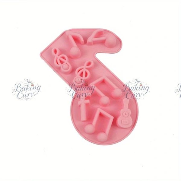 The Baking Curv Music Mould 