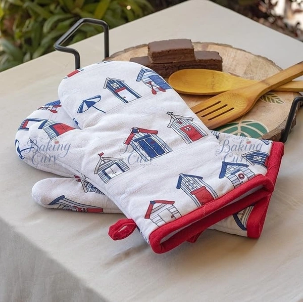 The Baking Curv Cotton Gloves Eco - Mix Design and Colour