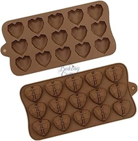 The Baking Curv Heart Shape Pinata Chocolate Silicone Mould – Reusable & Non-Stick for Cake, Smash Cake & Candy Making