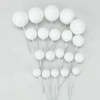 Faux Ball White – Decorative Balls for Cakes, Crafts & Festive Decor