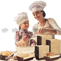 Direct Baking Paper Bar – Oven-Safe, Greaseproof, Disposable Bar Cake Mold | The Baking Curv - Pack Of 25