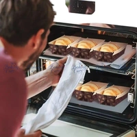 Direct Baking Paper Bar – Oven-Safe, Greaseproof, Disposable Bar Cake Mold | The Baking Curv - Pack Of 25