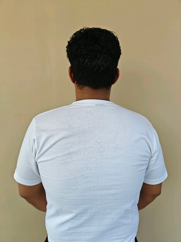 Regular Fit Unisex Tee White - L, White