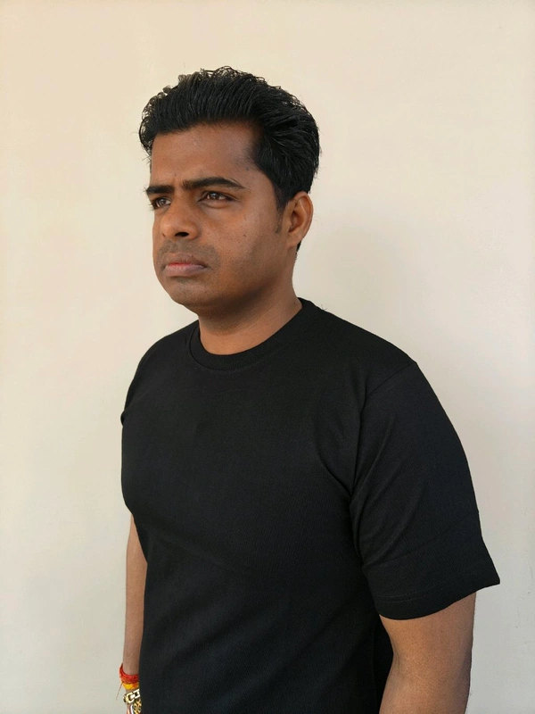 Regular Fit Unisex Tee Black - XL, Black