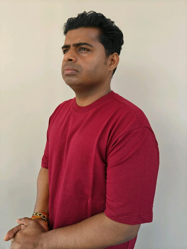 Oversize Tshirt Maroon - L