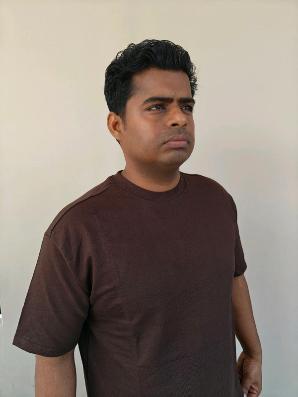 Oversize Tshirt Brown - S