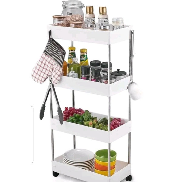 All In One Plastic Storage Kelf For Kizchen,bathroom And Bedroom